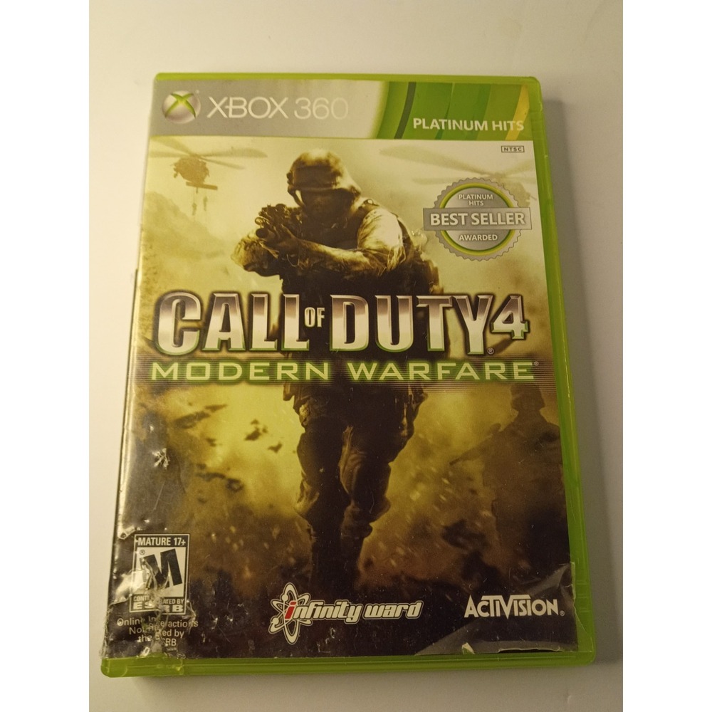 Call of Duty 4: Modern Warfare (Microsoft Xbox 360, 2007)